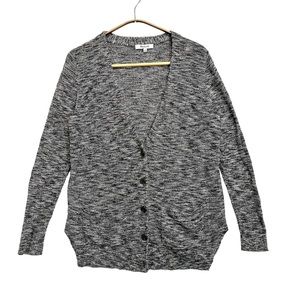 Madewell Womens Cardigan Grey Sweater Buttoned Down Size S